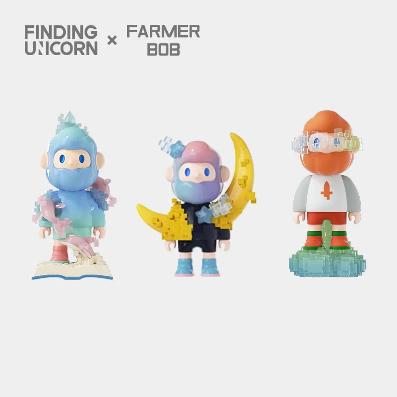 FINDING UNICORN ✖ FARMER BOB - Next Generation·Pixel Universe Series Blind Box (10 Pcs/Whole Set)