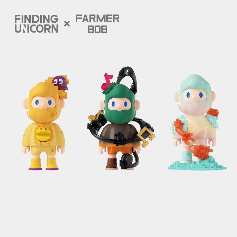 FINDING UNICORN ✖ FARMER BOB - Next Generation·Pixel Universe Series Blind Box (10 Pcs/Whole Set)