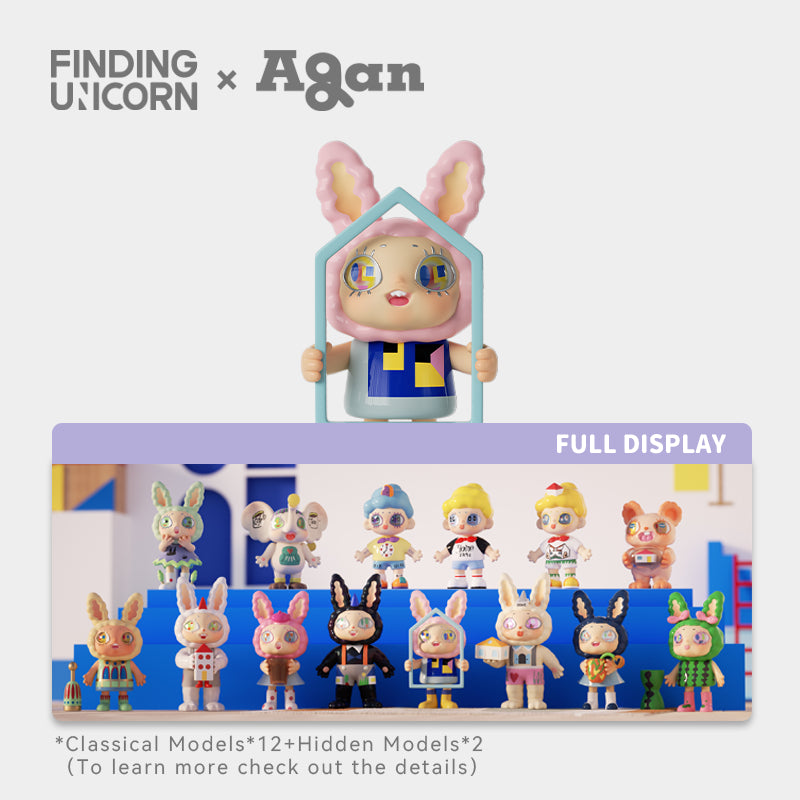 FINDING UNICORN ✖ Agan - Dream House Series Blind Box (12 Pcs/Whole Set)