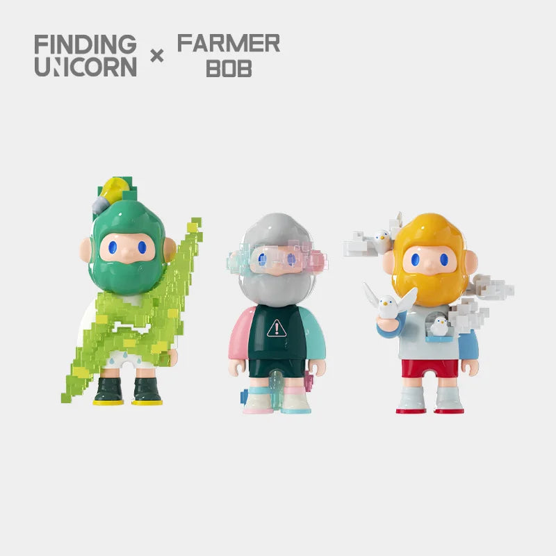 FINDING UNICORN ✖ FARMER BOB - Next Generation·Pixel Universe Series Blind Box (10 Pcs/Whole Set)
