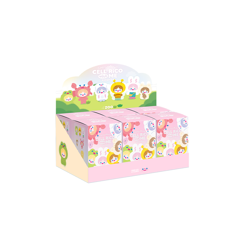 FINDING UNICORN ✖ CELL RiCO - Happy Fluffy Series Plush Blind Box (6 Pcs/Whole Set)