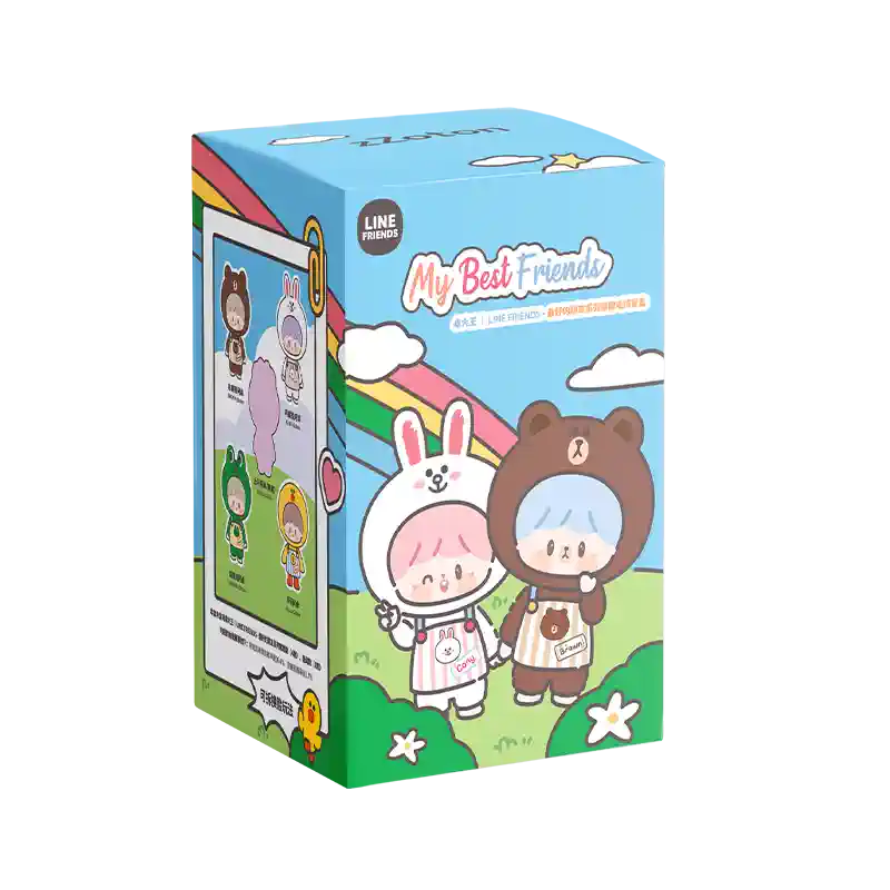 FINDING UNICORN ✖ zZoton - My Best Friends Plush Blind Box Seies (4 Pcs/Whole Set)