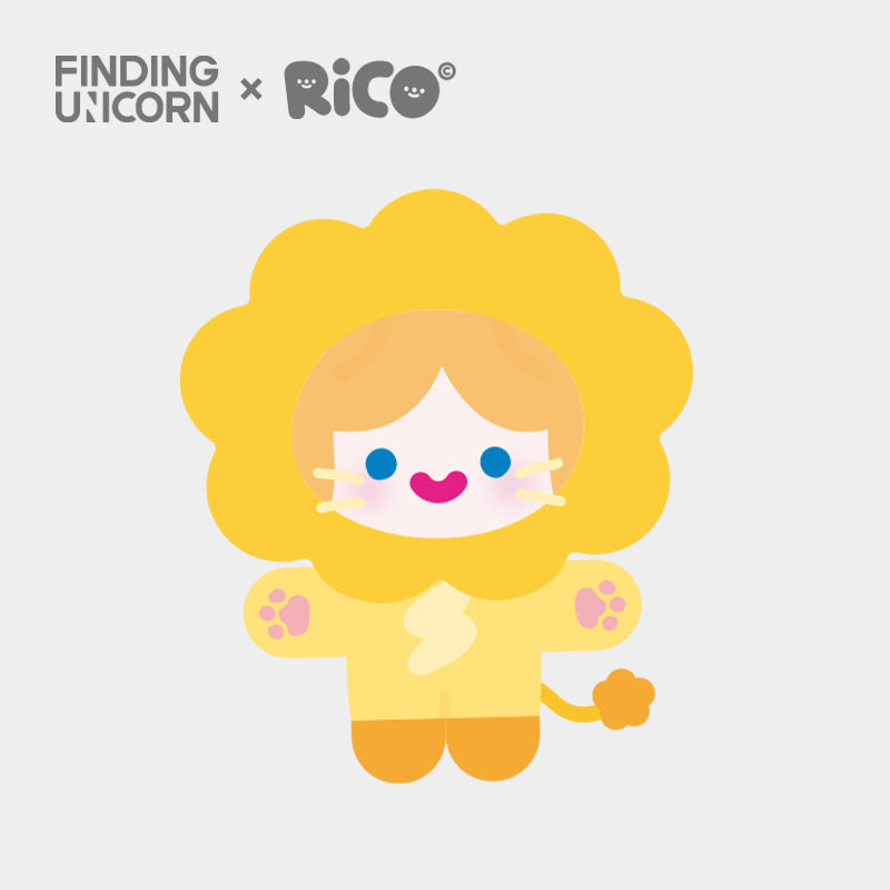 FINDING UNICORN CELL RiCO - Happy Fluffy Series Plush Blind Box (6 P ...