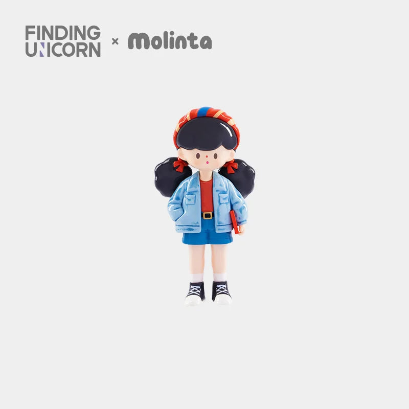 FINDING UNICORN ✖ Molinta - Retro Girls Series Blind Box (9 Pcs/Whole Set)