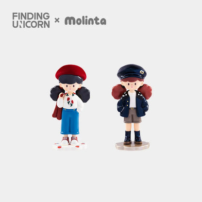 FINDING UNICORN ✖ Molinta - Retro Girls Series Blind Box (9 Pcs/Whole Set)