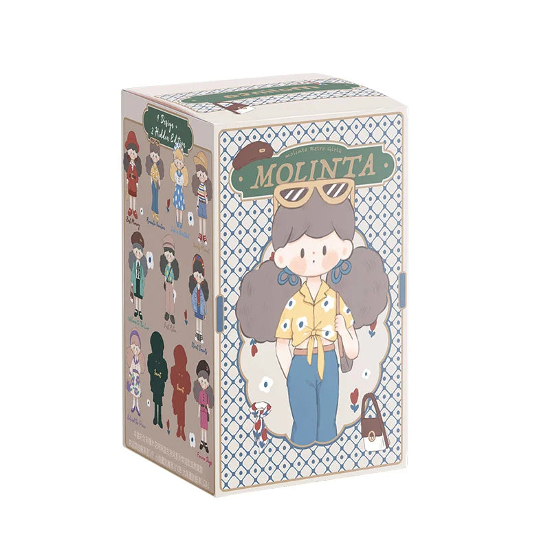 FINDING UNICORN ✖ Molinta - Retro Girls Series Blind Box (9 Pcs/Whole Set)