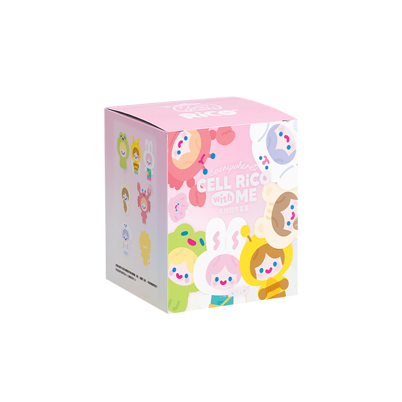FINDING UNICORN CELL RiCO - Happy Fluffy Series Plush Blind Box (6 P ...